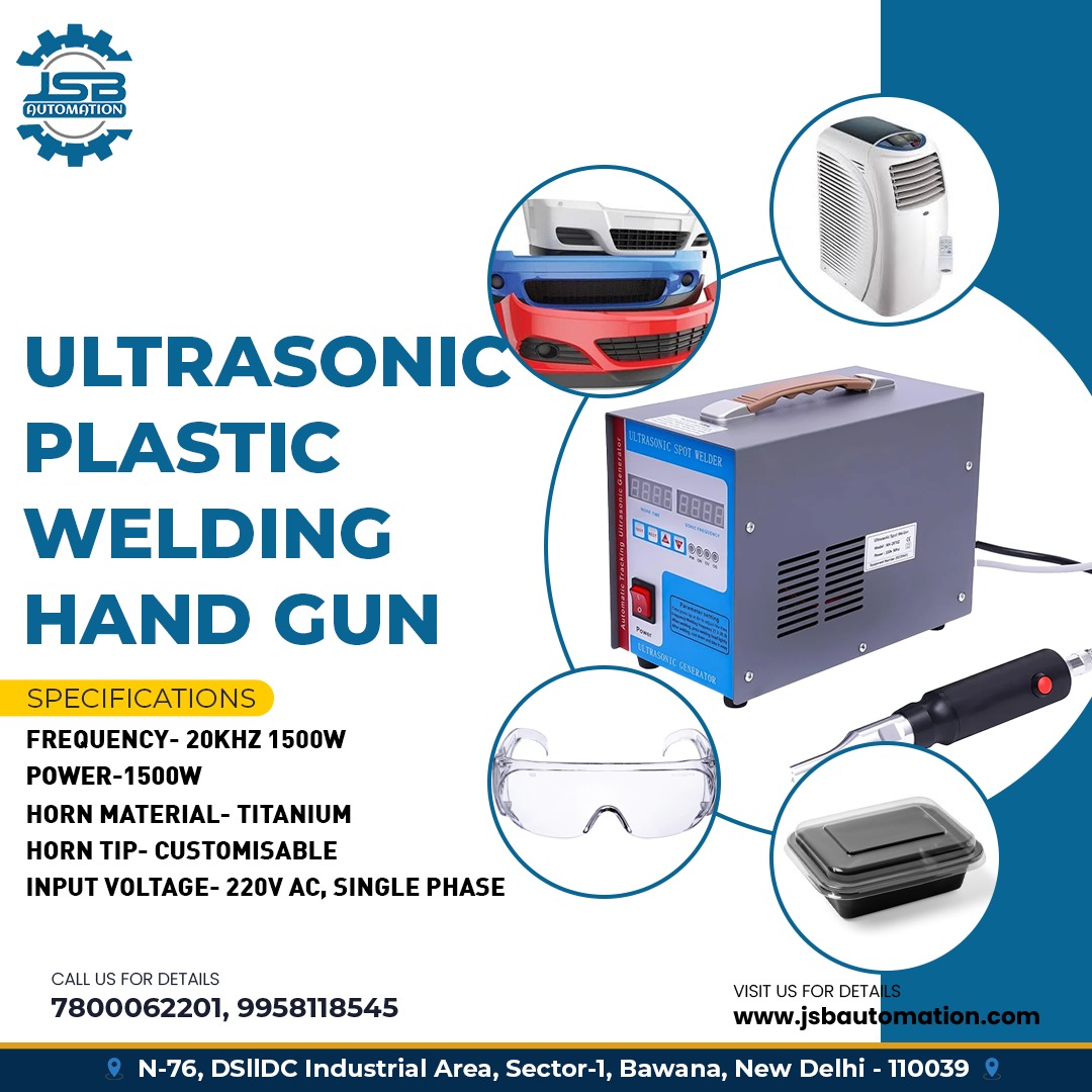 Ultrasonic handheld welding guns